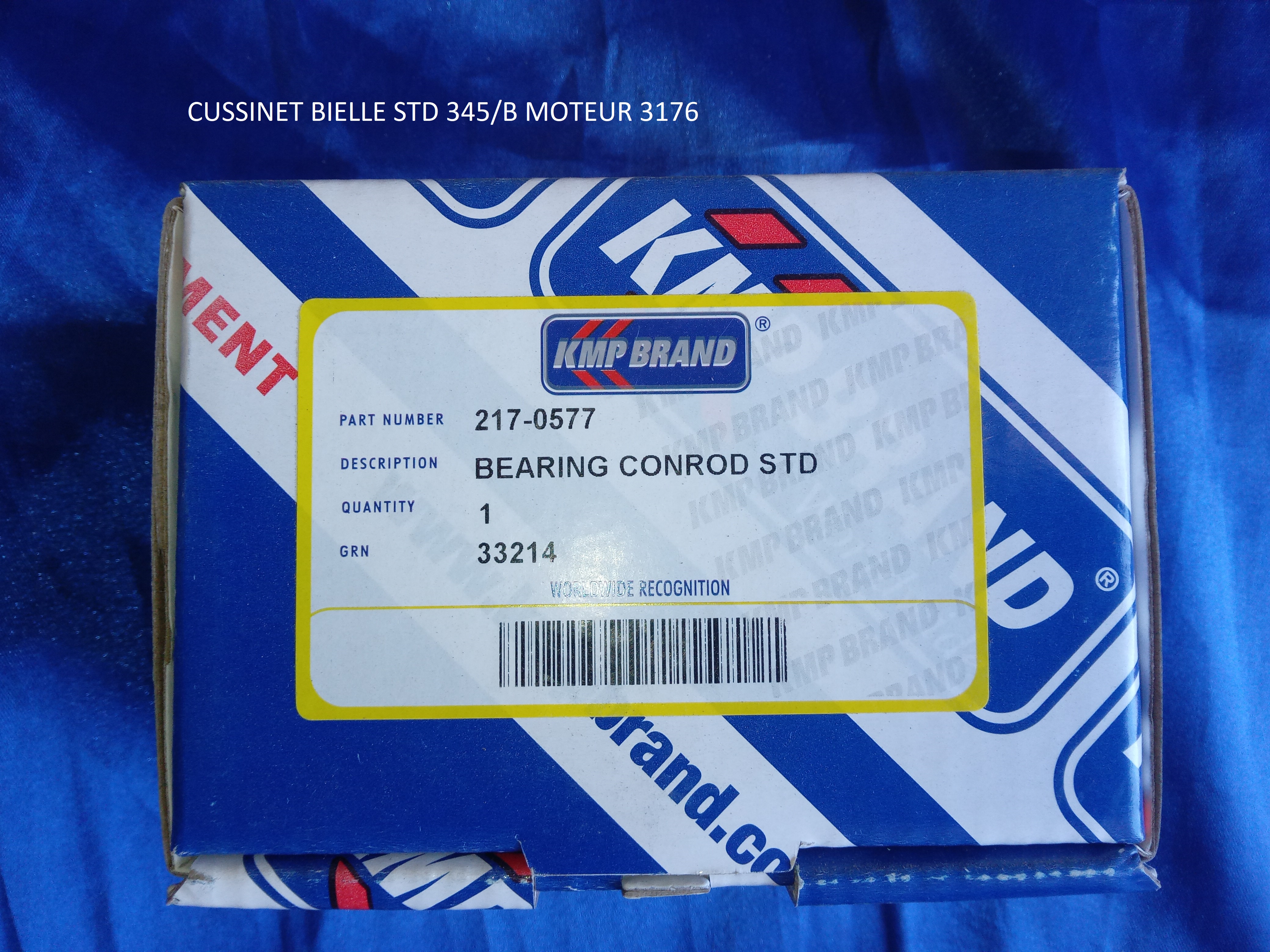 coussinet bielle std 345b  moteur 3176