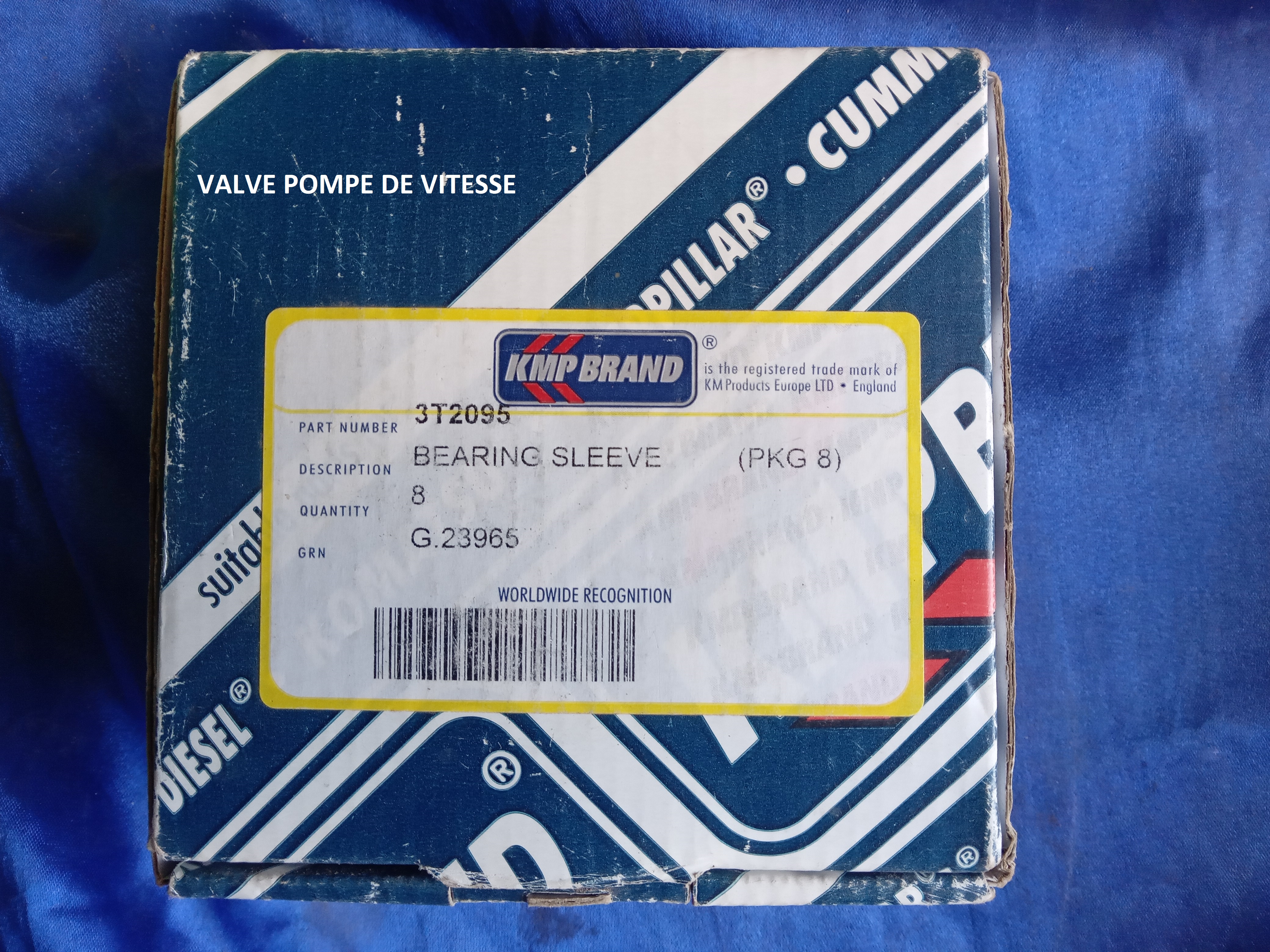 BAGUE POMPE DE VITESSE