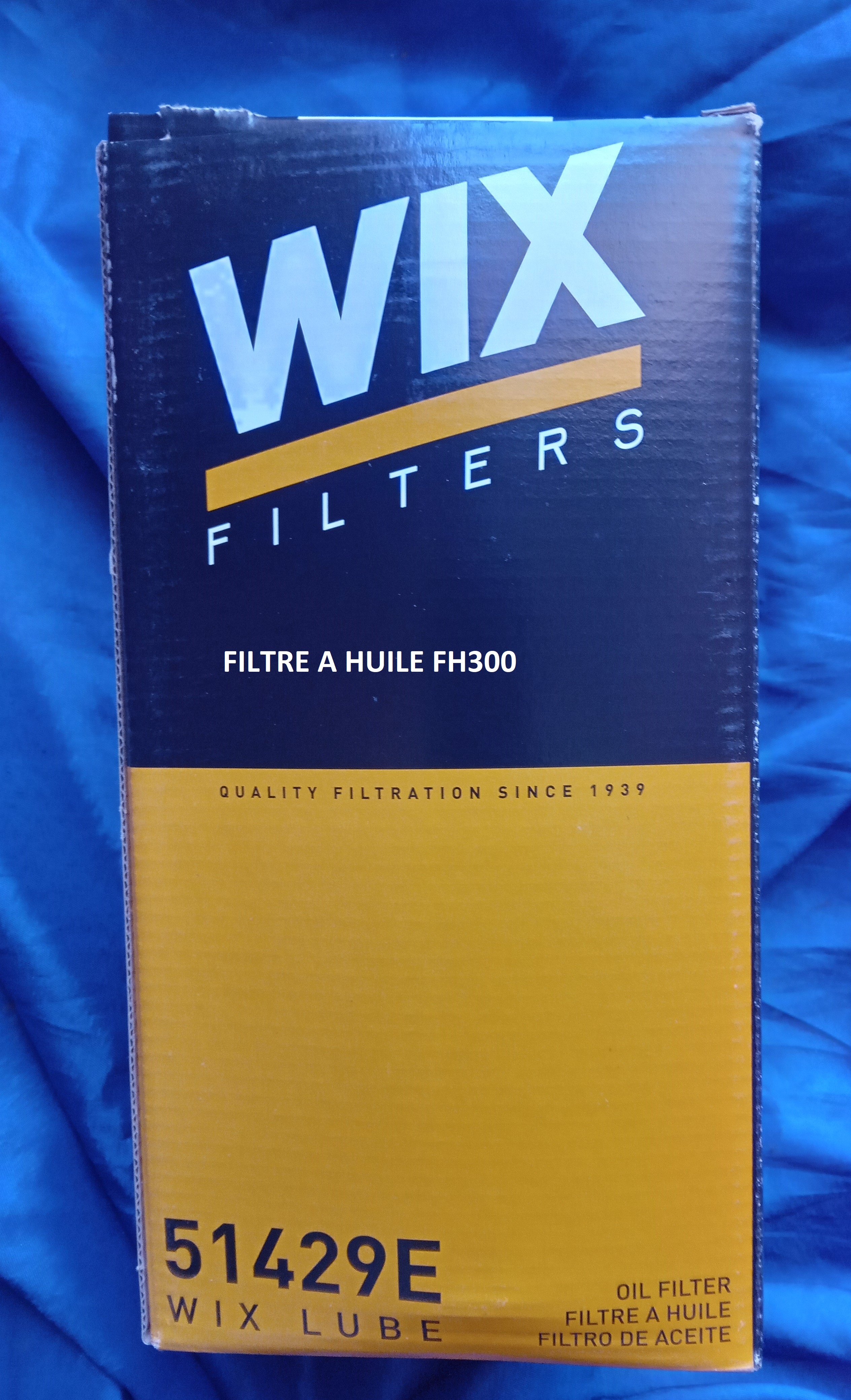 FILTRE A HUILE FH 300