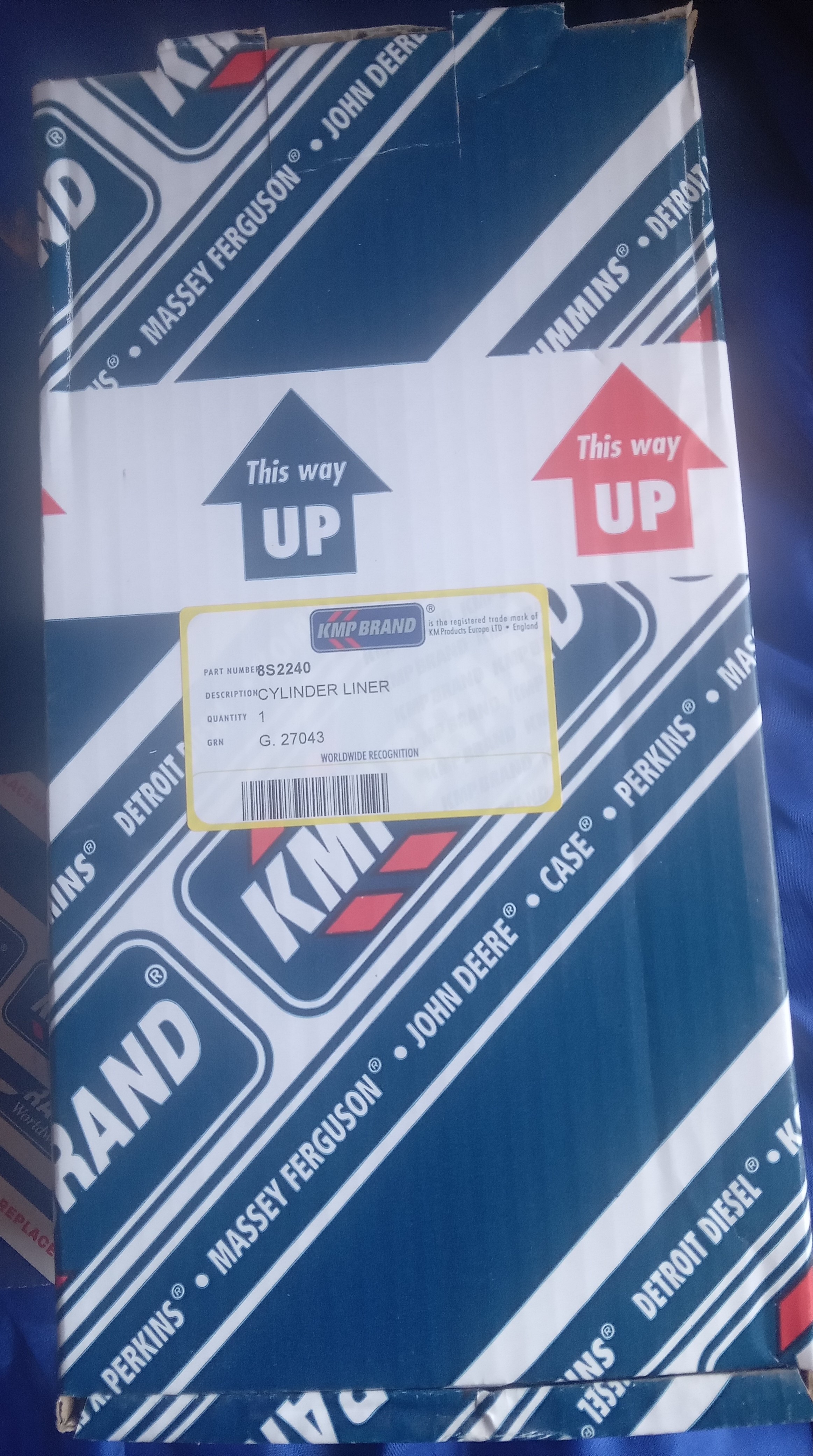 CHEMISE  MOTEUR 922 ANCIEN MODEL