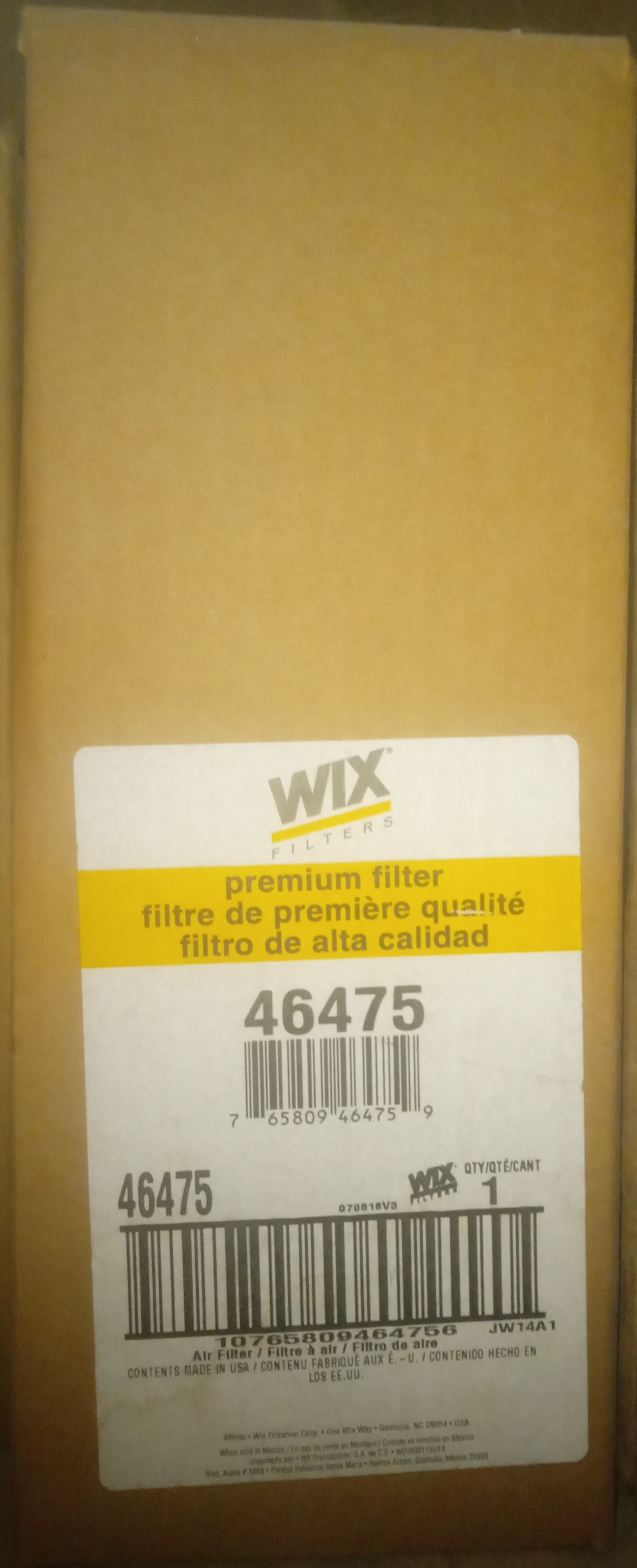 FILTRE A AIR CAT 928G