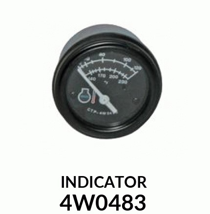 MANO TEMPERATURE  EAU MOTEUR D8R