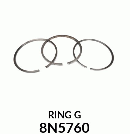 SEGMENT PISTON D8H/D8K