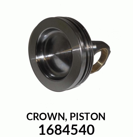 TETE  PISTON DEUX PIECES  D8R