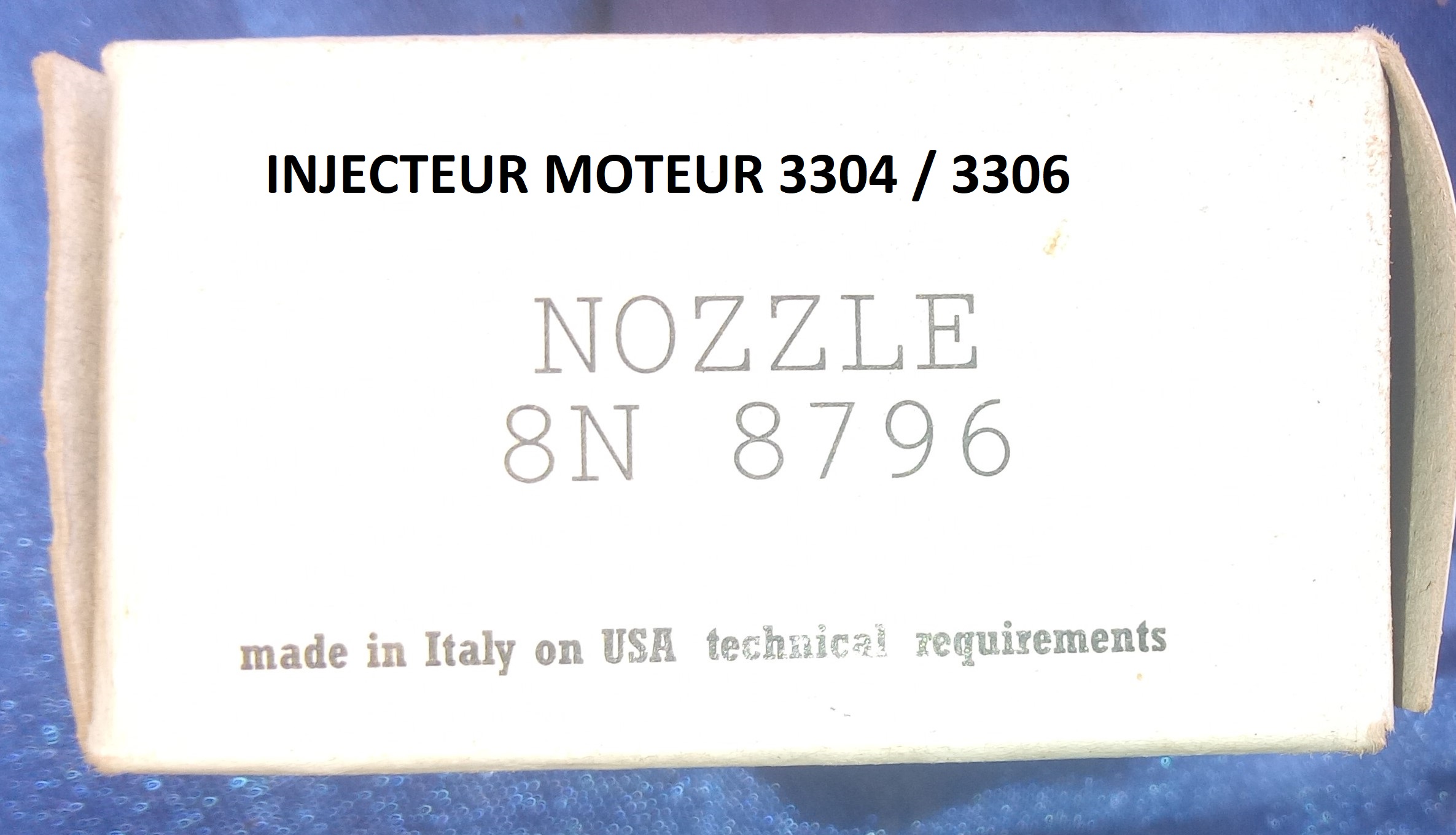 INJECTEUR MOTEUR 3304/3306