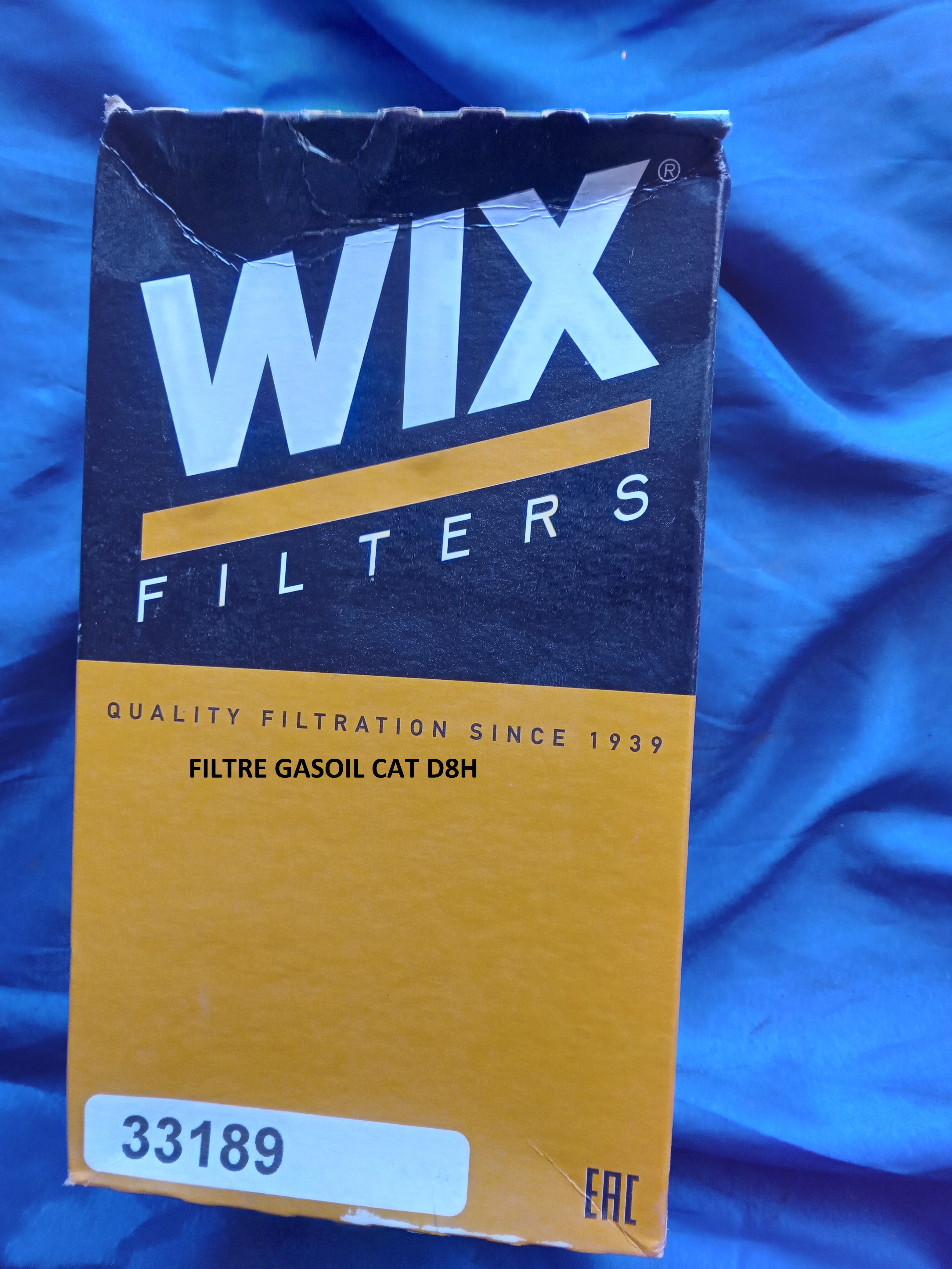 FILTRE gasoil cat d8h