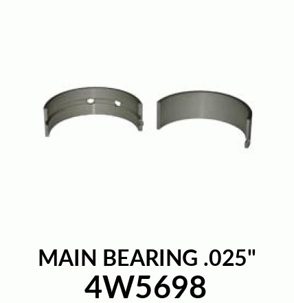 COUSSINET PALIER  0.25 D8R MOTEUR 3406