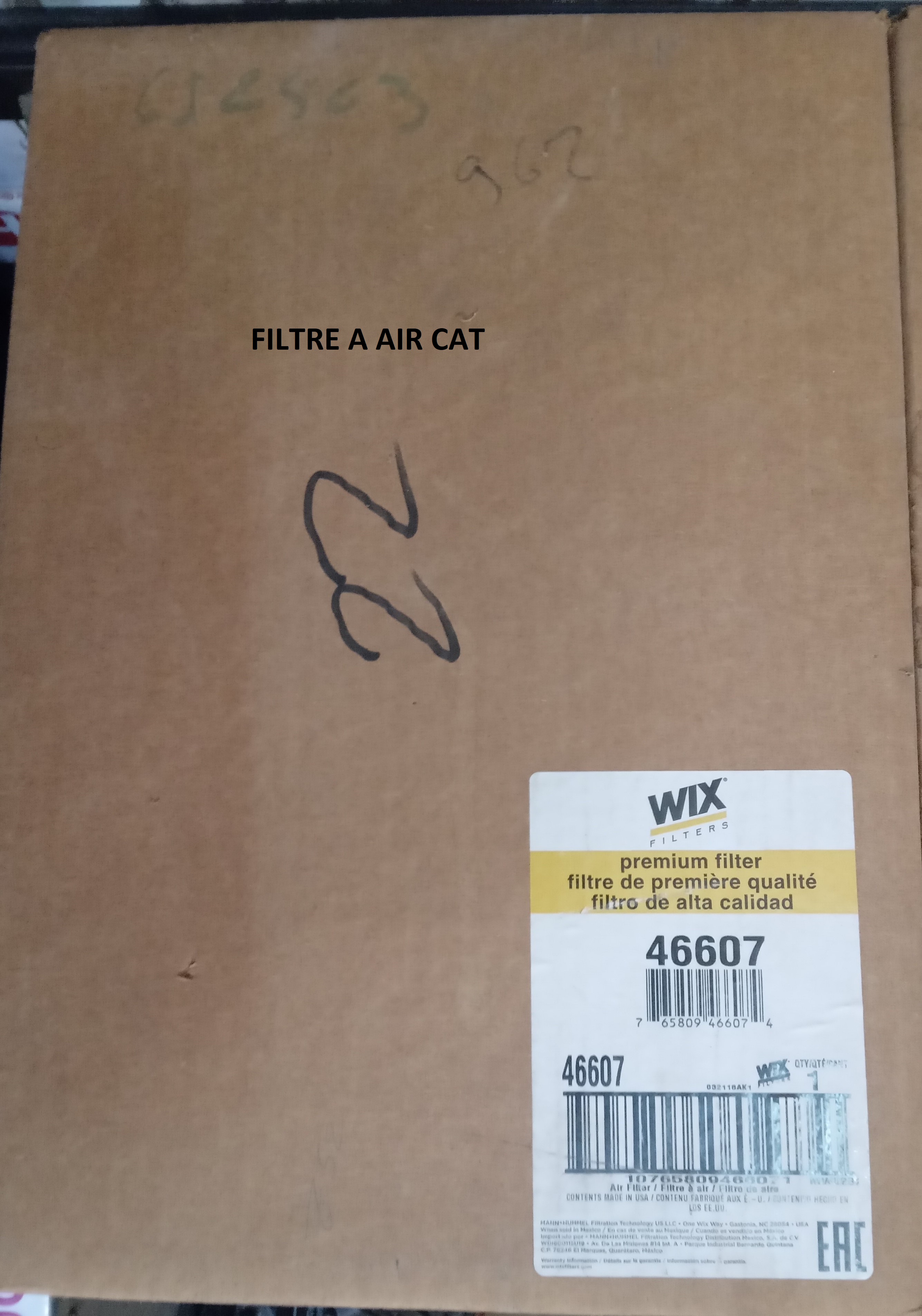FILTRE A AIR CAT