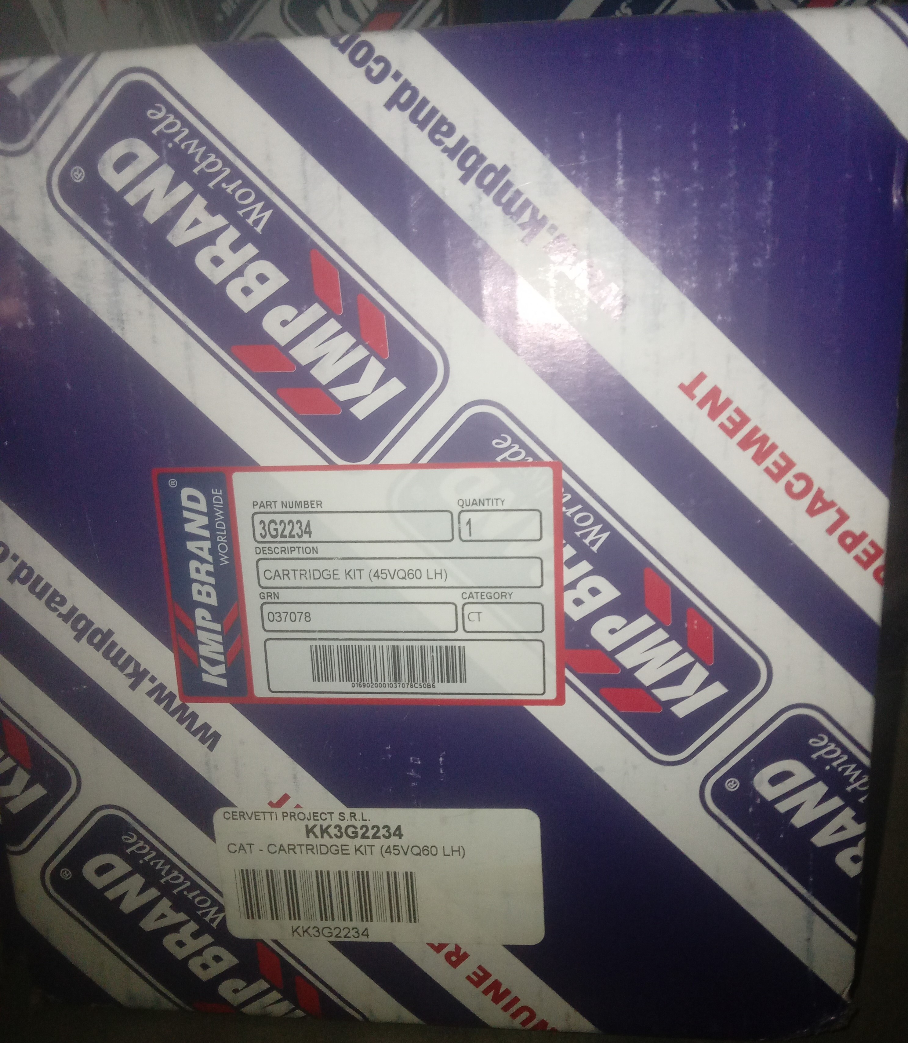 CARTRIDGE 60 GALONS